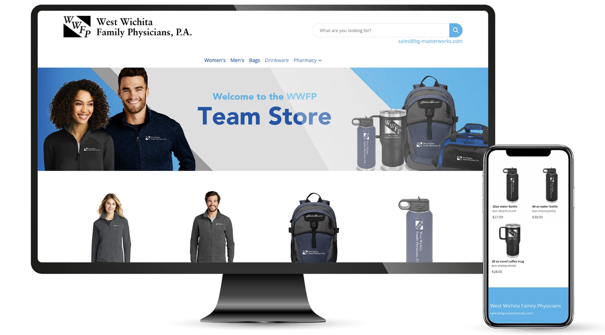West Wichita Family Physicians Mockups